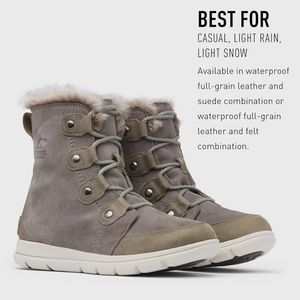 Sorel, womens explorer Joan boots